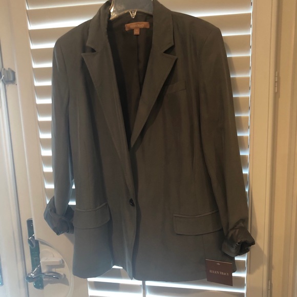 ellen tracy plus size coats